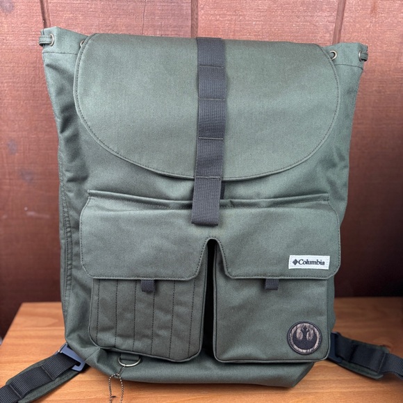 Columbia X Star Wars Endor Issue Collection Olive Green Backpack